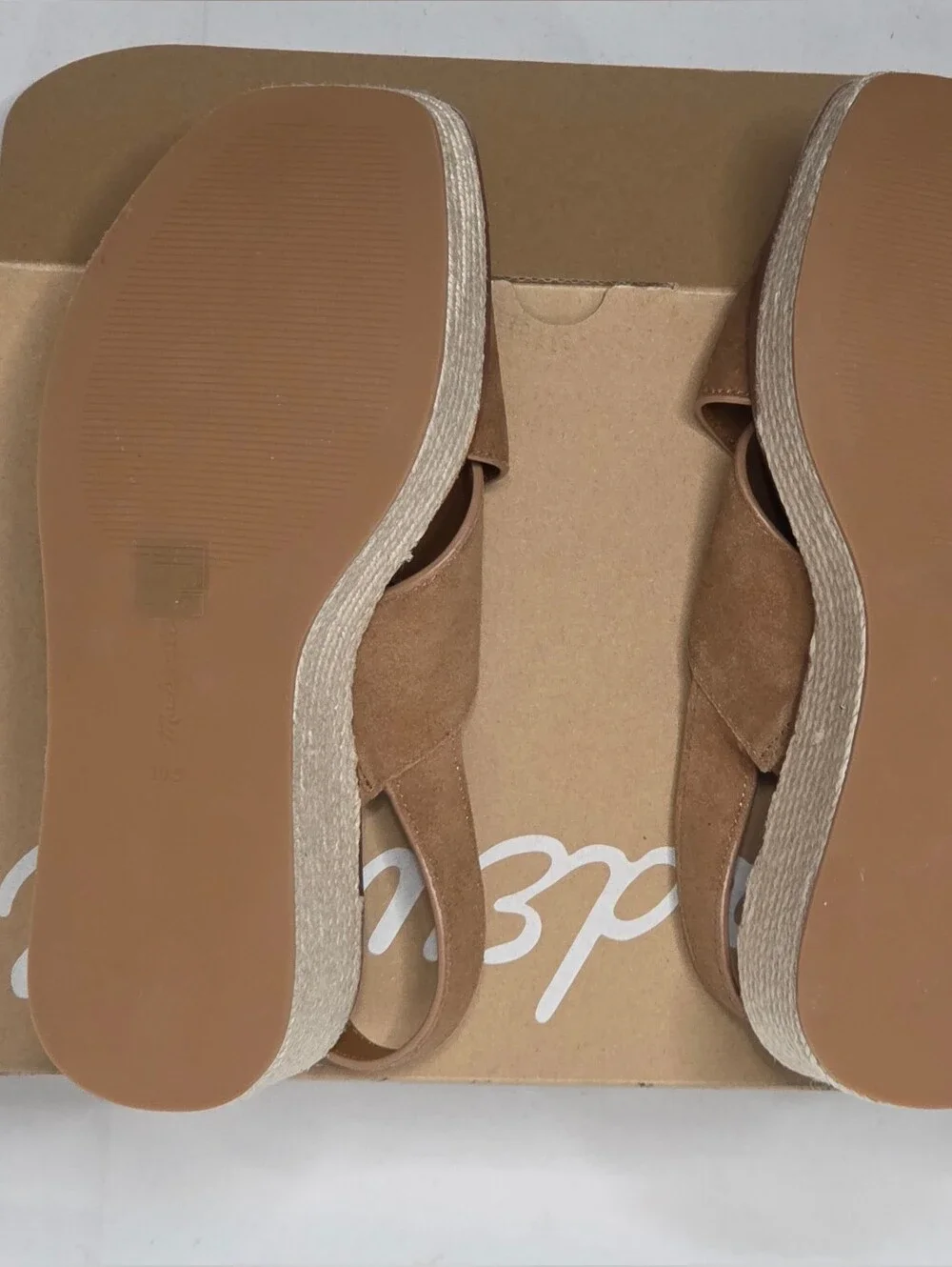 Madewell Amee Suede Wedge Sandals – Size 10, 10.5